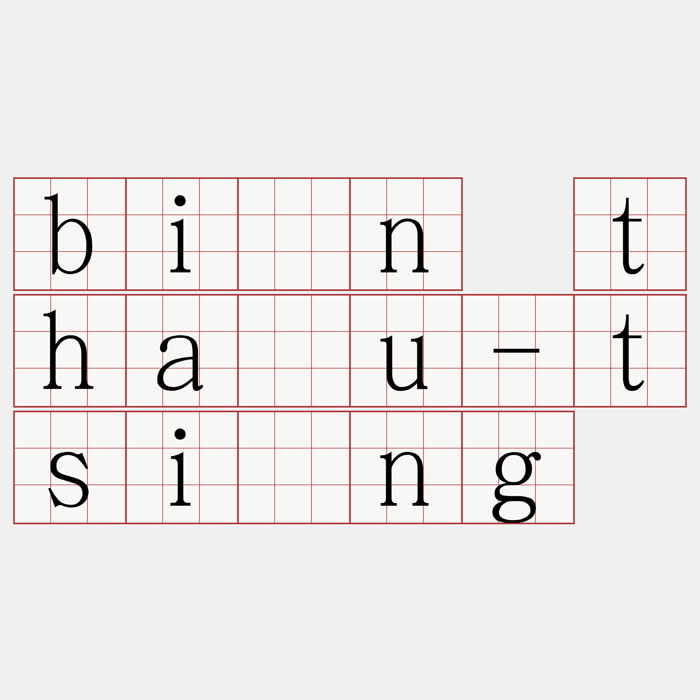 bīn thâu-tsîng